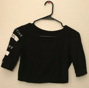 Cute fun crop top